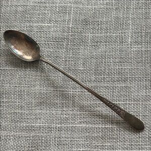 WM Rogers Iced Tea Spoon Antique